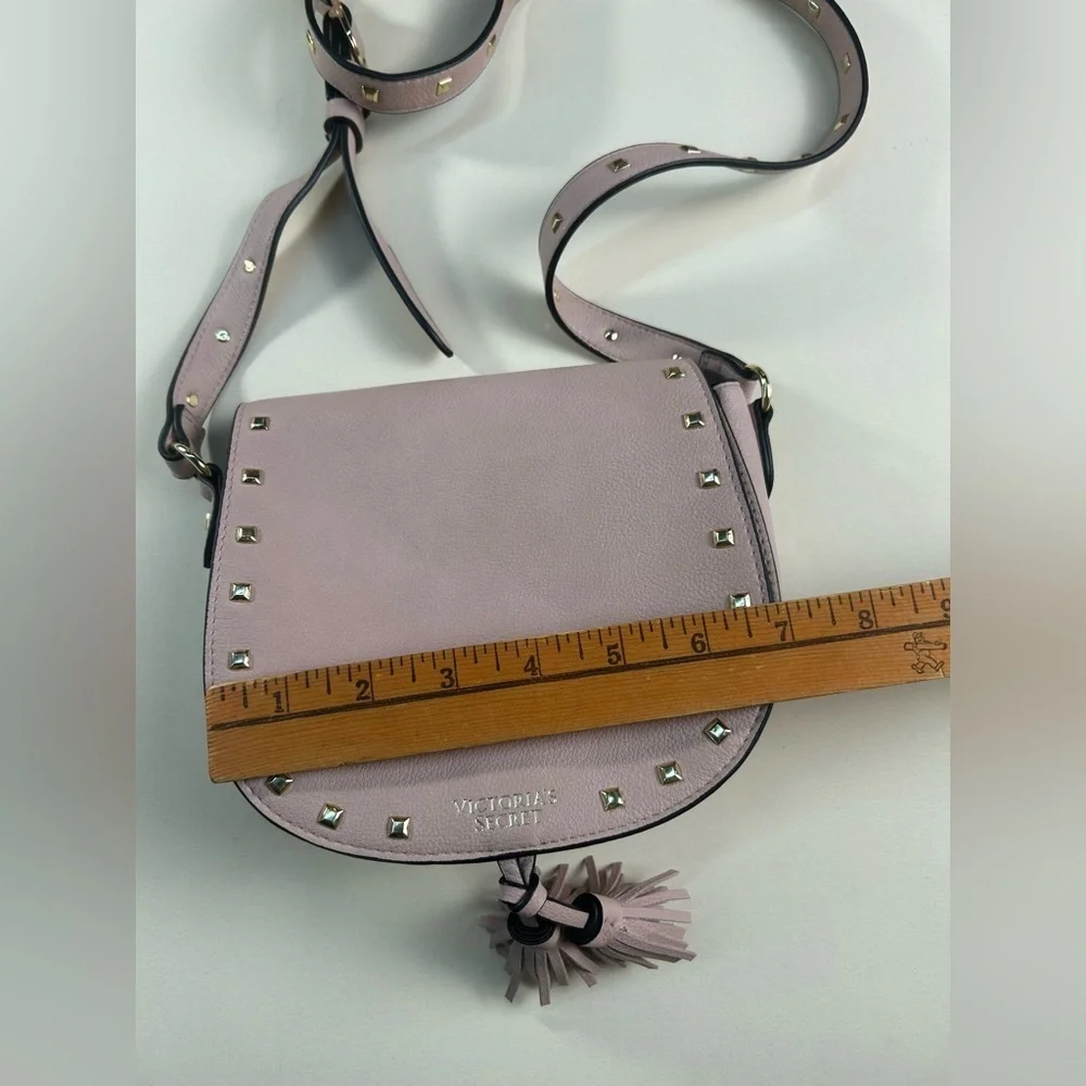 Victoria's Secret Light Pink Studded Crossbody Bag